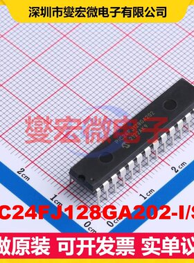 PIC24FJ128GA202-I/SP SPDIP-28 MCU/MPU/SOC微处理器控制器
