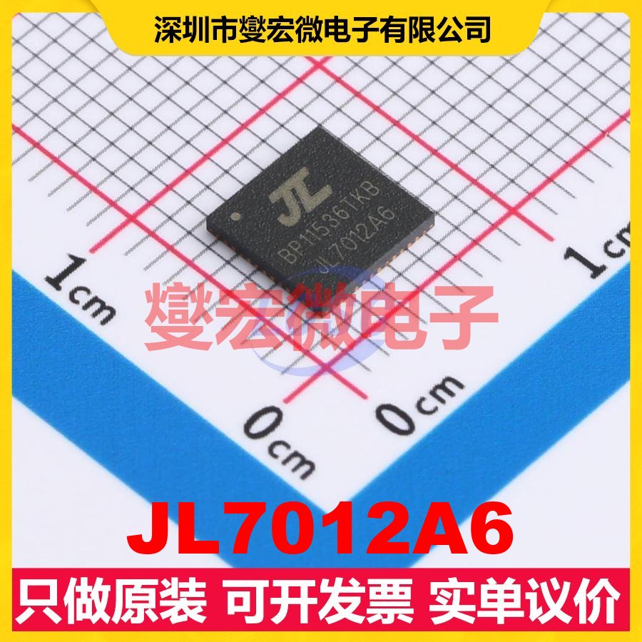 JL7012A6 QFN-52(6x6) DSP/DSC数字信号处理器