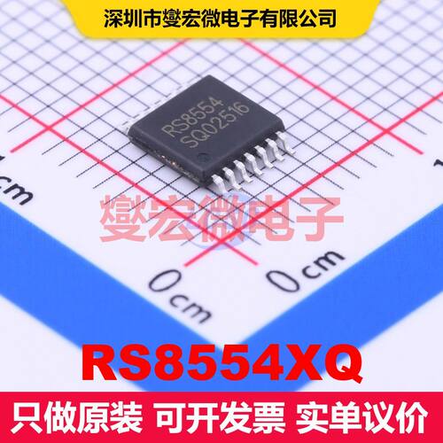 RS8554XQ TSSOP-14 仪器放大器 线性 集成芯片IC