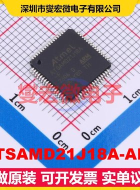 ATSAMD21J18A-AFT TQFP-64(10x10) MCU/MPU/SOC微处理器控制器