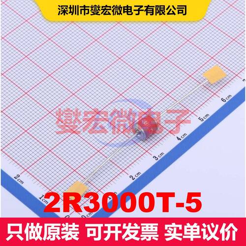 2R3000T-5 Through Hole,D5.5xL6mm GDT气体放电管 电路保护