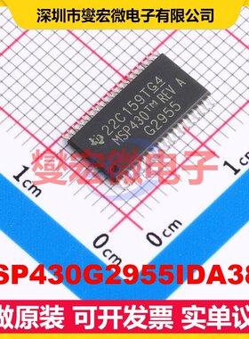 MSP430G2955IDA38R TSSOP-38-6.1mm MCU/MPU/SOC微处理器控制器