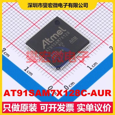 AT91SAM7X128C-AUR LQFP-100(14x14) MCU/MPU/SOC微处理器控制