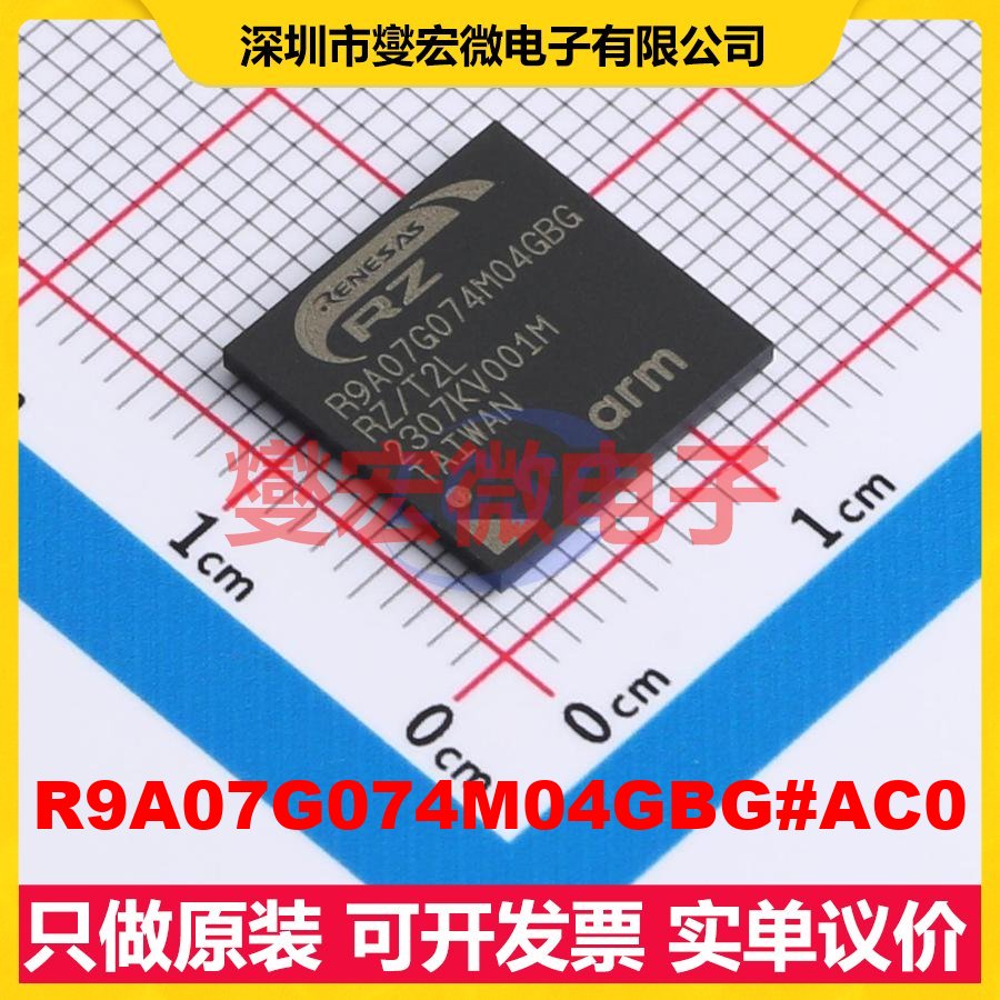 R9A07G074M04GBG#AC0 FBGA-196 MCU/MPU/SOC微处理器控制器