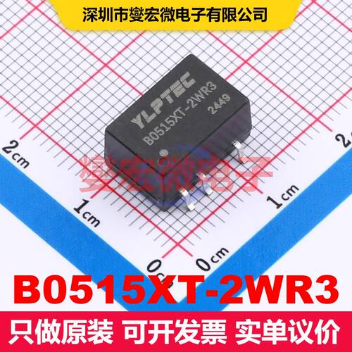 B0515XT-2WR3 SMD-5P,12.7x8.3mm DC-DC转换器 电源模块 电源