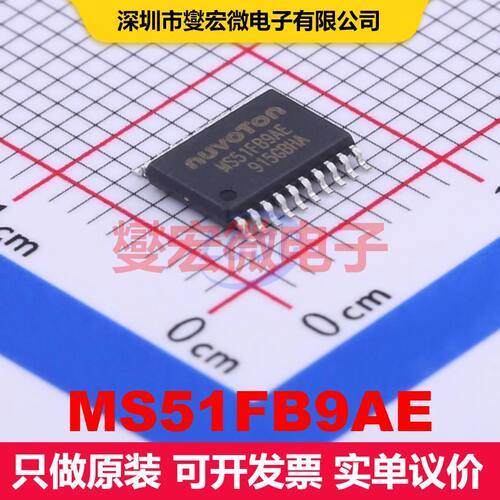 MS51FB9AE TSSOP-20 微控制器 嵌入式 集成芯片IC