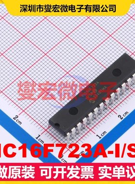 PIC16F723A-I/SP SPDIP-28 MCU/MPU/SOC微处理器控制器