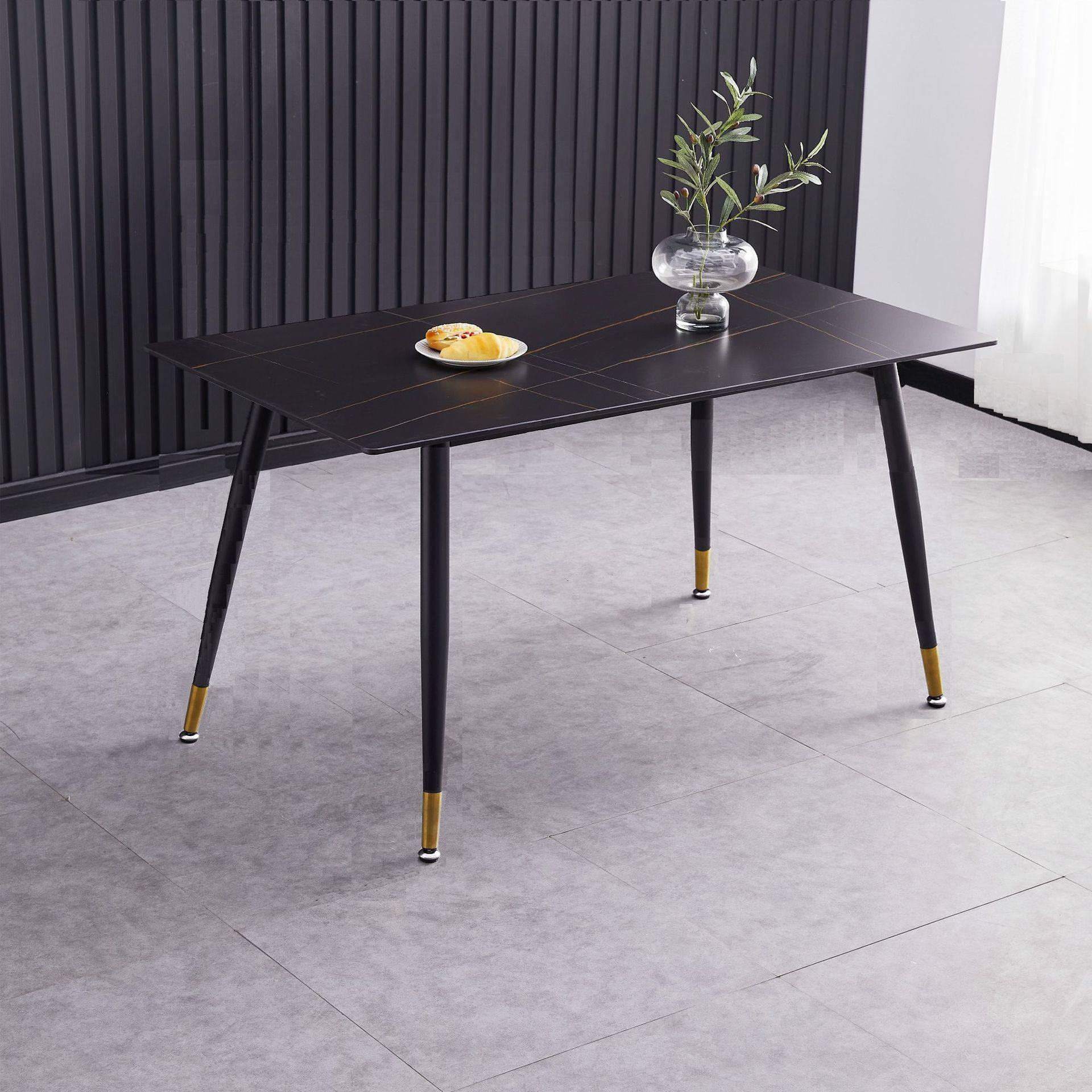 现代简约小户型饭桌家用长方形餐桌意式岩板餐桌椅组合客厅餐桌椅,住宅家具,岩板餐桌,淘宝优惠券,粉丝福利购,淘宝优惠卷