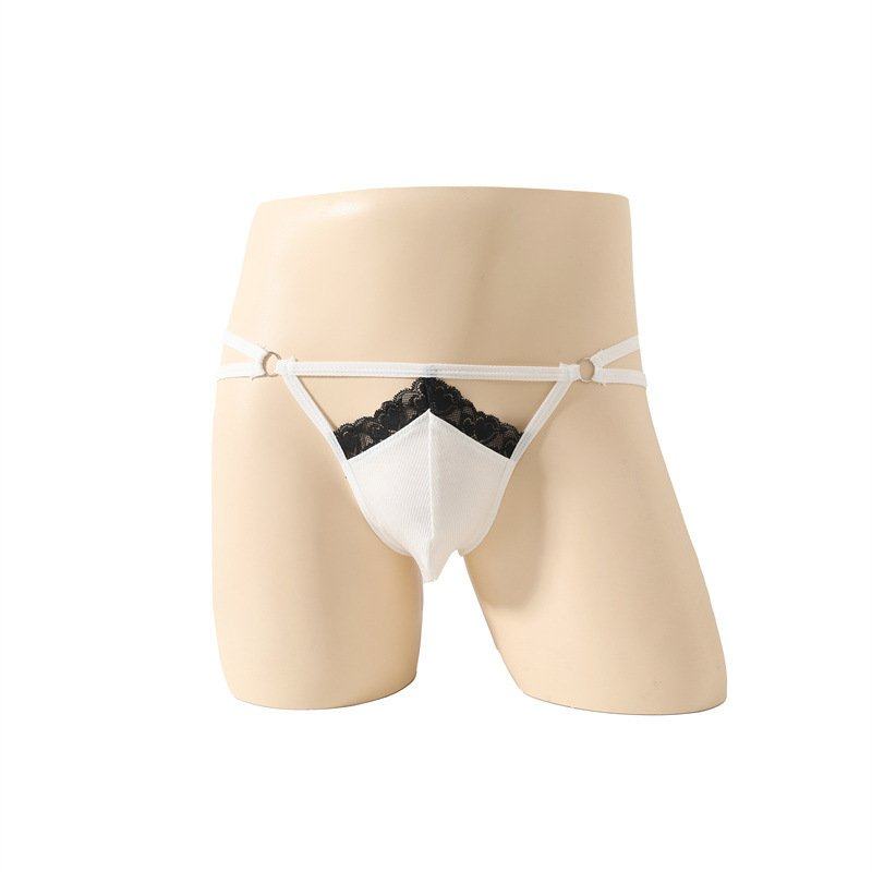 性感撩人纯欲风挂腰蕾丝镂空低腰三角裤诱惑铆钉细带舒适男士内裤,女士内衣/男士内衣/家居服,男丁字裤,淘宝优惠券,粉丝福利购,淘宝优惠卷