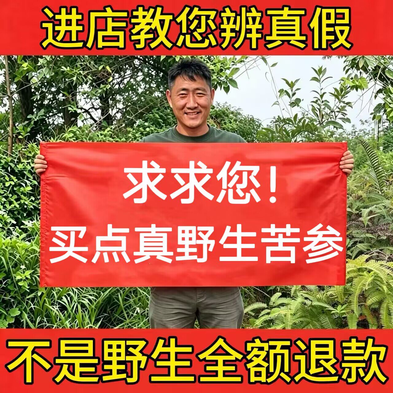 深山野生苦参500g中药材正品苦参根片新货泡茶水喝泡脚粉洗澡止痒