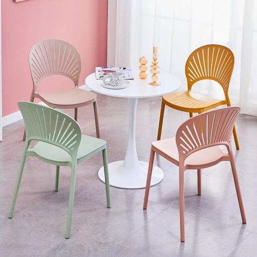 洽谈接待桌椅组合阳台家用小圆桌简约休闲现代北欧家用餐桌奶茶店
