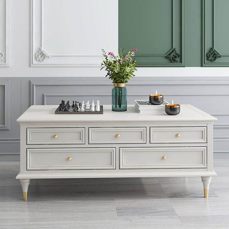 意式轻奢白色实木茶几茶桌客厅柜子现代简约小户型电视柜组合茶桌,住宅家具,茶几,淘宝优惠券,粉丝福利购,淘宝优惠卷