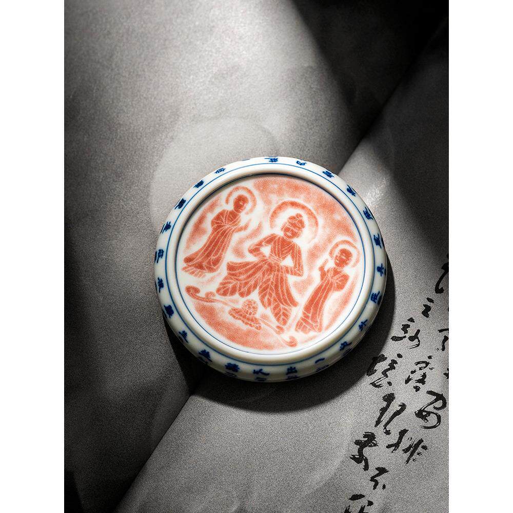 云沙擦柴火盖套盖架杯盖盖碗架陶瓷壶架中国功夫茶具配件杯垫