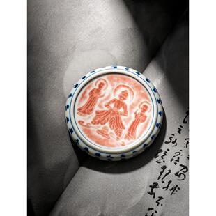 云沙擦柴火盖套盖架杯盖盖碗架陶瓷壶架中国功夫茶具配件杯垫