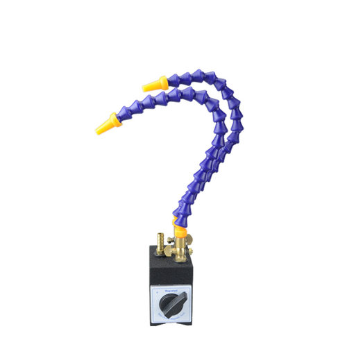 Magnetool BM71-II 一进二出  磁性喷油表座机床磁性冷却器吹气管