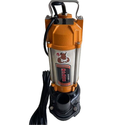 不锈钢泥浆污水电泵  排污泵 抽沙泵 1.5KW 220V 50WQD15-10-1.5B