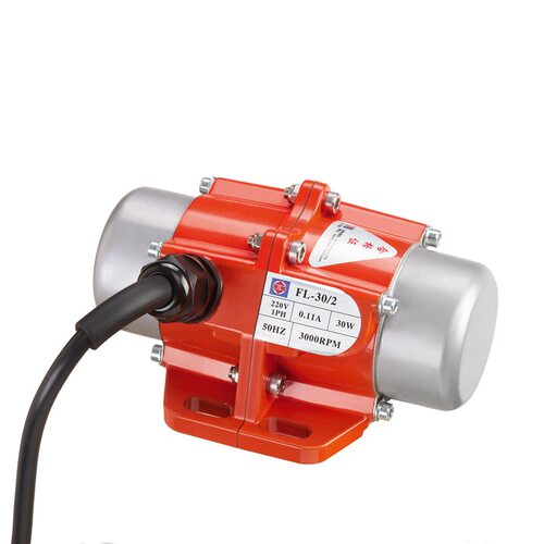 工厂小型振动电机马达220v380v30w-120w纯铜质保一年现货速发
