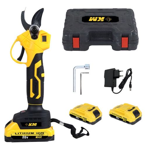 新款充电式修枝剪刀果树园艺专用锂电剪枝神器  无线电动园林剪刀