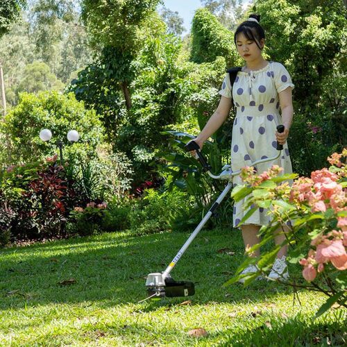 格力博GREENWORKS小型家用充电式锂电电动割草机新型电动除草机