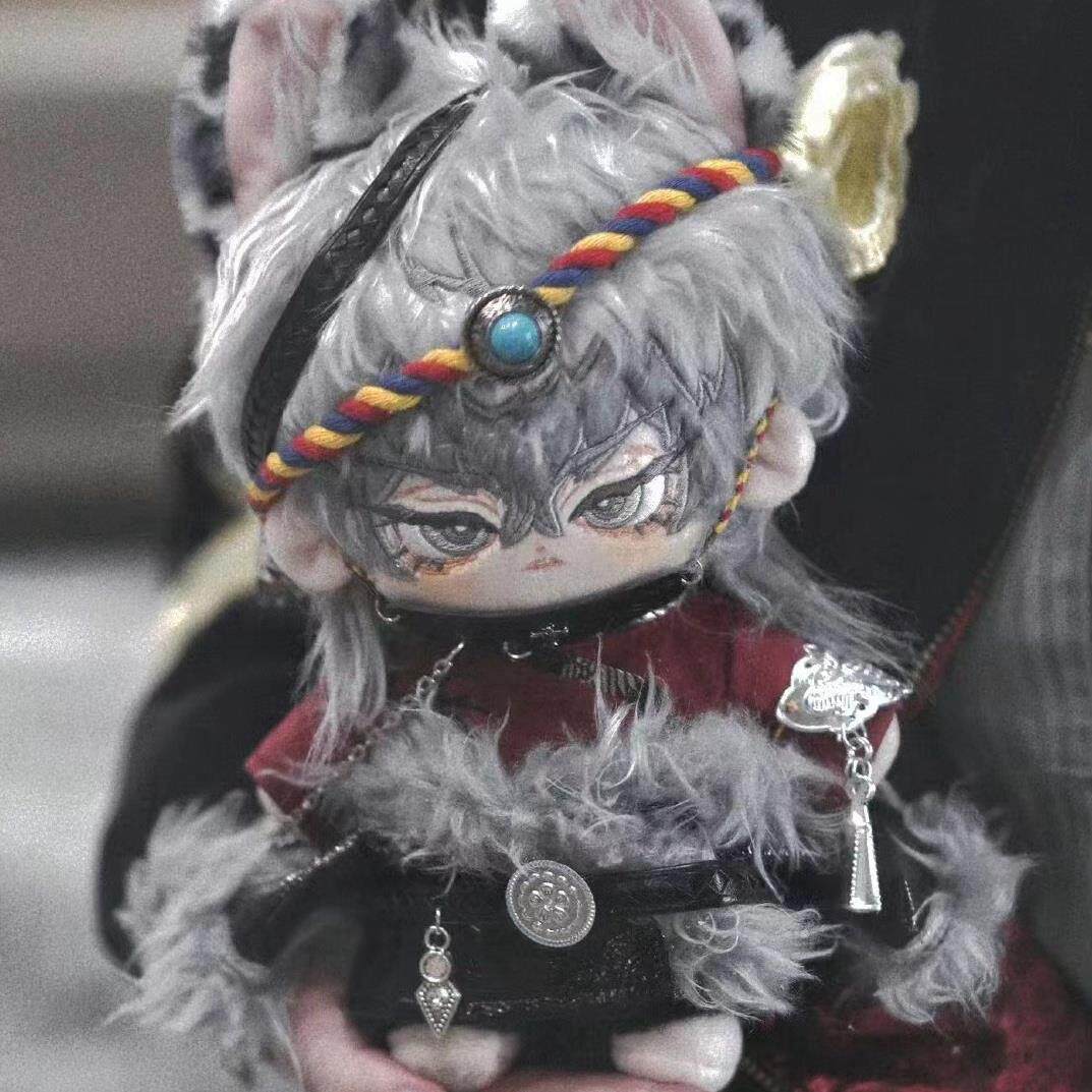 20cm棉花娃娃衣服中国风藏族服饰娃衣现货玩偶替换装男女公仔通用