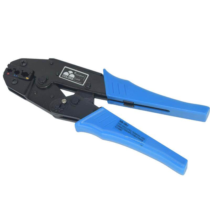 华盛Hs-30J压接钳预绝缘端子连接器1.25-6mm压接钳9欧式冷压接钳