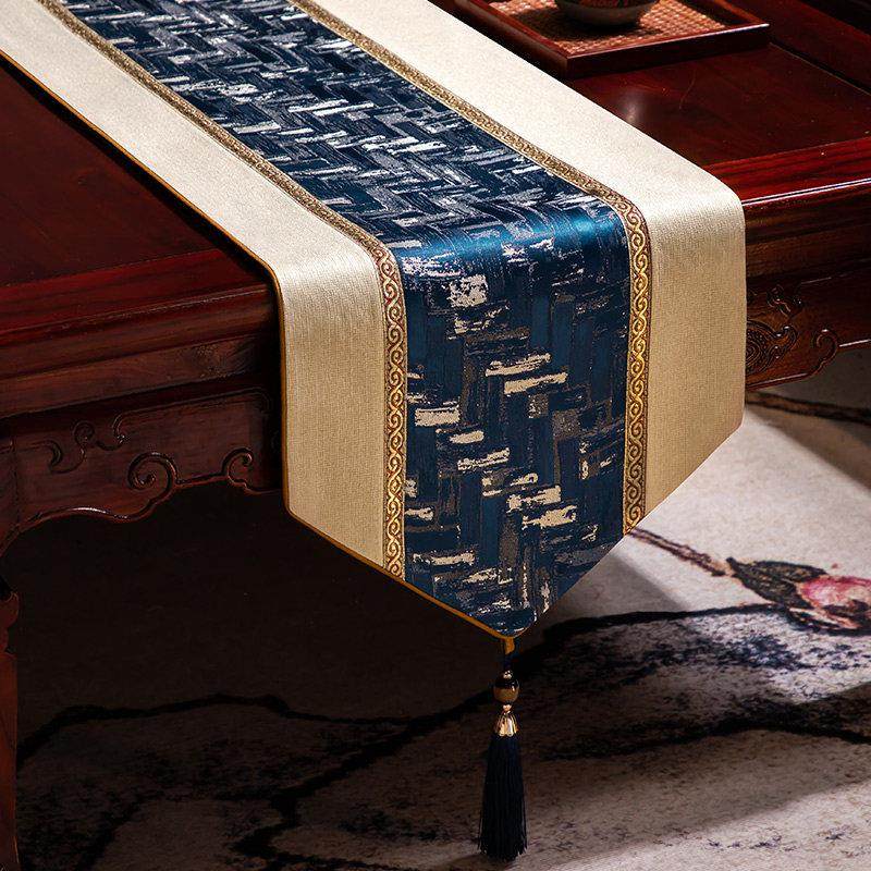 中式桌旗新中式禅意中国风茶席茶道中式古典茶桌茶几布艺茶台盖布,居家布艺,桌旗,淘宝优惠券,粉丝福利购,淘宝优惠卷