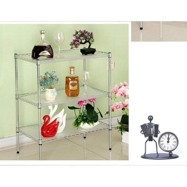 两层三层置物架家用金属架子整理架两层碳钢架三层锅架居家收纳层,商业/办公家具,置物架/陈列架/储物架/展示架,淘宝优惠券,粉丝福利购,淘宝优惠卷