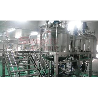 蒸汽加温酱醋调配罐导热油加热搅拌锅电加热水循环冷却搅拌罐锅