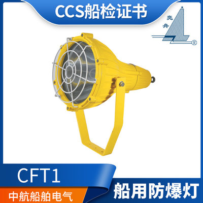 上海亮舟 船用防爆投光灯CFT1铝质铜质网罩IP56带镇流器400W/450W
