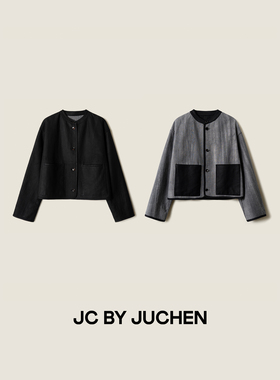 双面穿奢雅气质磨砂肌理感羊皮夹克外套FW115089-179