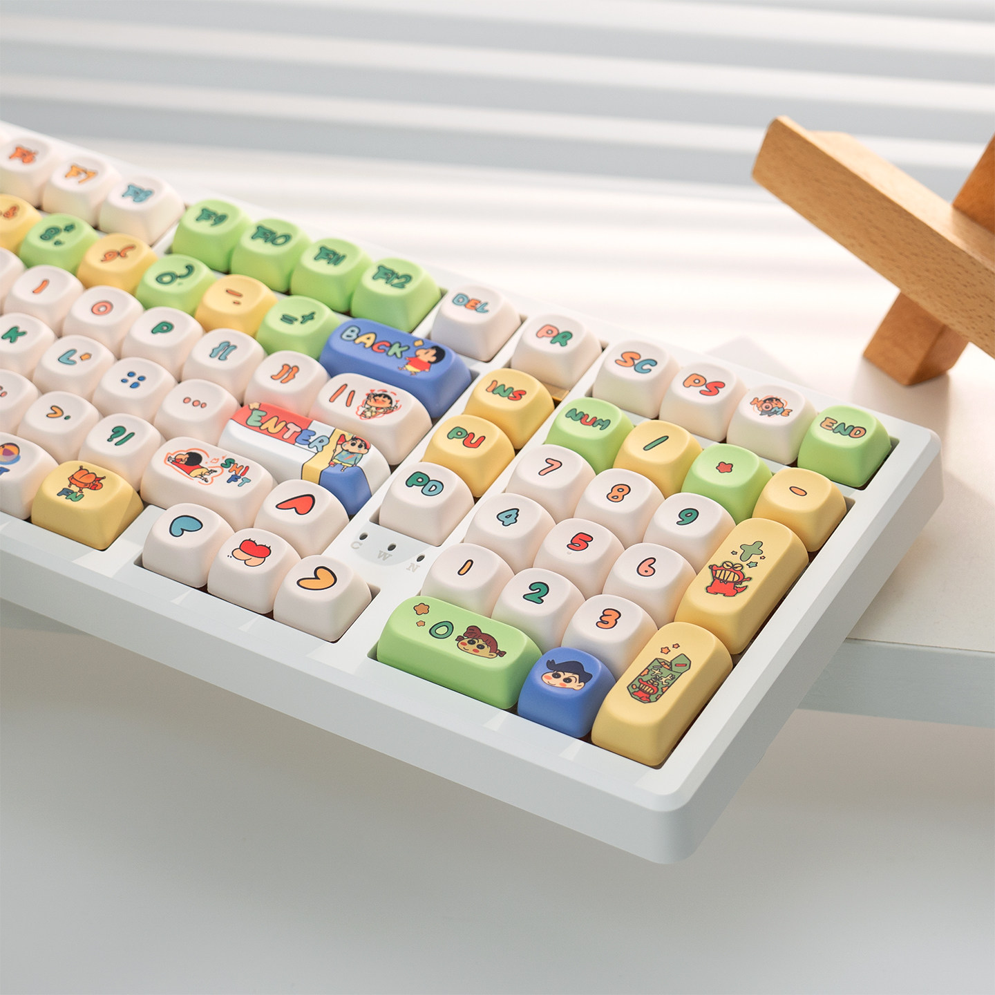 漫步猫YG102机械键盘BJ100无线蓝牙女生办公静音麻将音ga