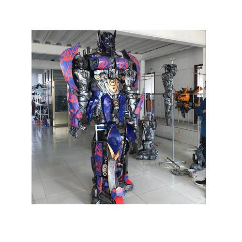 现货变形金刚机器人模型盔甲真人穿戴式可行走机甲擎天柱