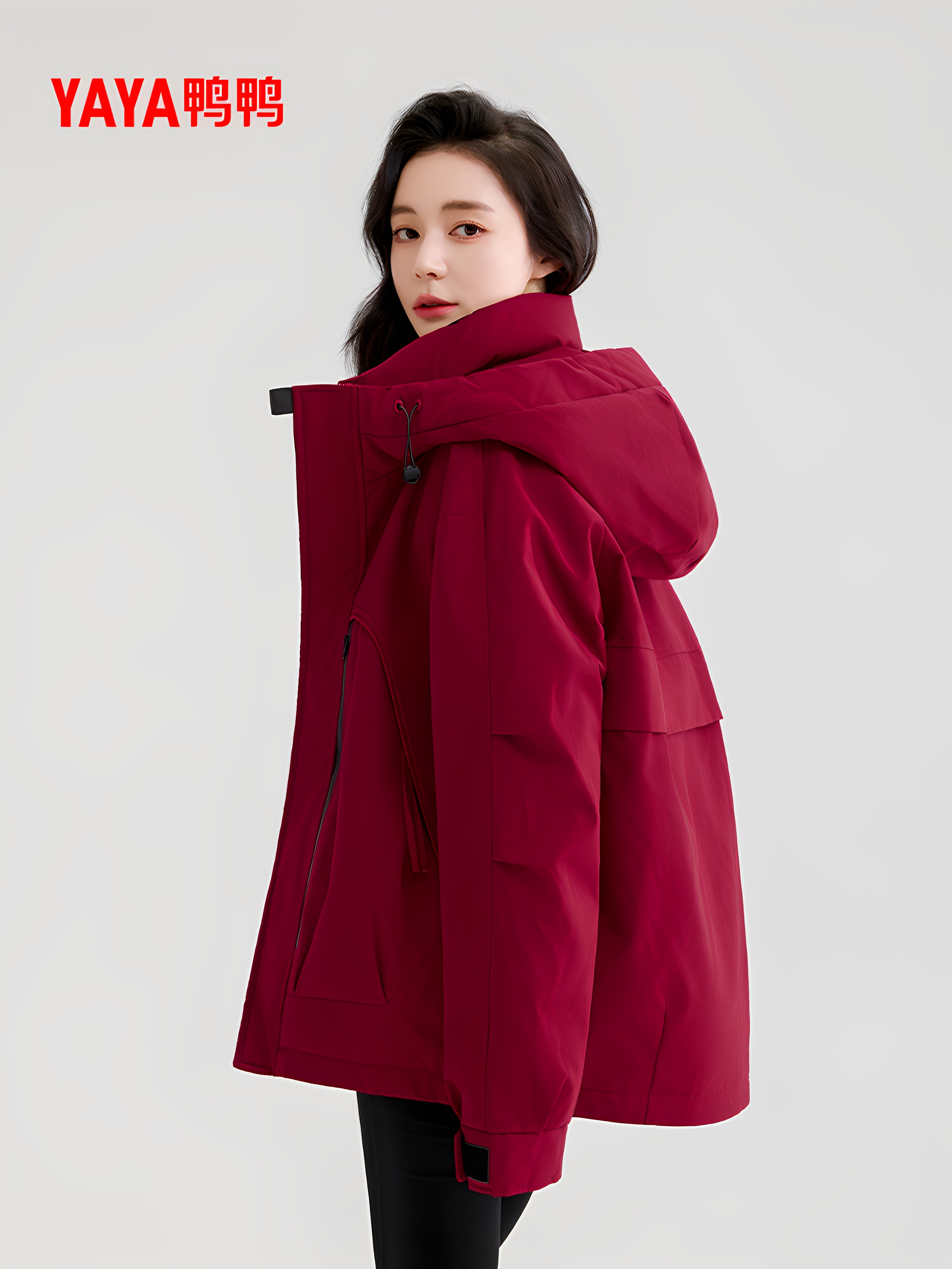 Пуховик Duck duck official authentic tooling, осенне-зимняя женская новинка, короткая теплая куртка на толстом утином пуху с капюшоном для мужчин Изображение 1
