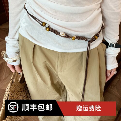 复古民族风波西米亚腰链