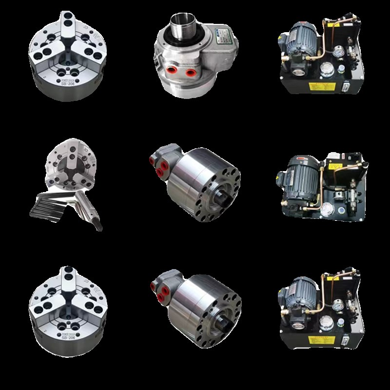 液压卡盘三爪中空中实6 8 10 1N2 车床全套改装配件