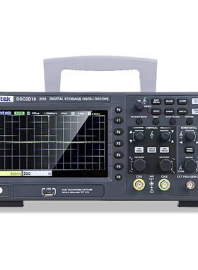 汉泰hantek示波器DSO2C10 2C15 2D10 2D15 双通道150M 信号发生器
