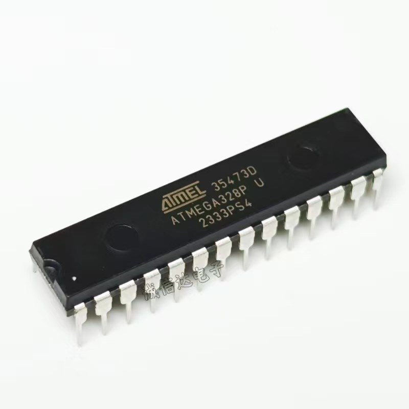 全新原装 ATMEGA328P-PU 8位微控制器 AVR32K闪存 直插DIP28 现货