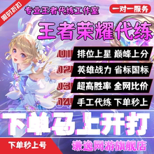 王者荣耀代打代练小国标省标排位战力巅峰赛小魔方陪玩带上分车队