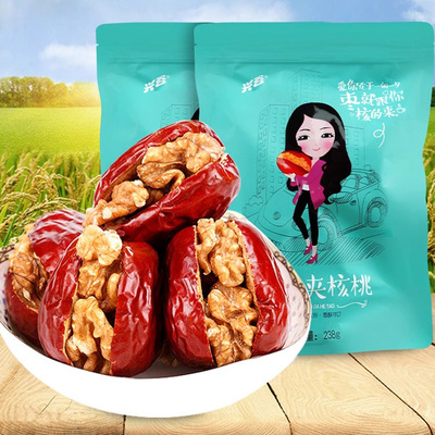 兴谷枣夹核桃山西特产238g
