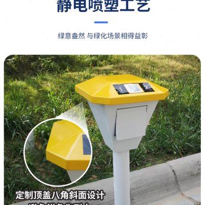 户外防水电动车充电桩立柱插座单位小区室外电瓶车自行车充电站