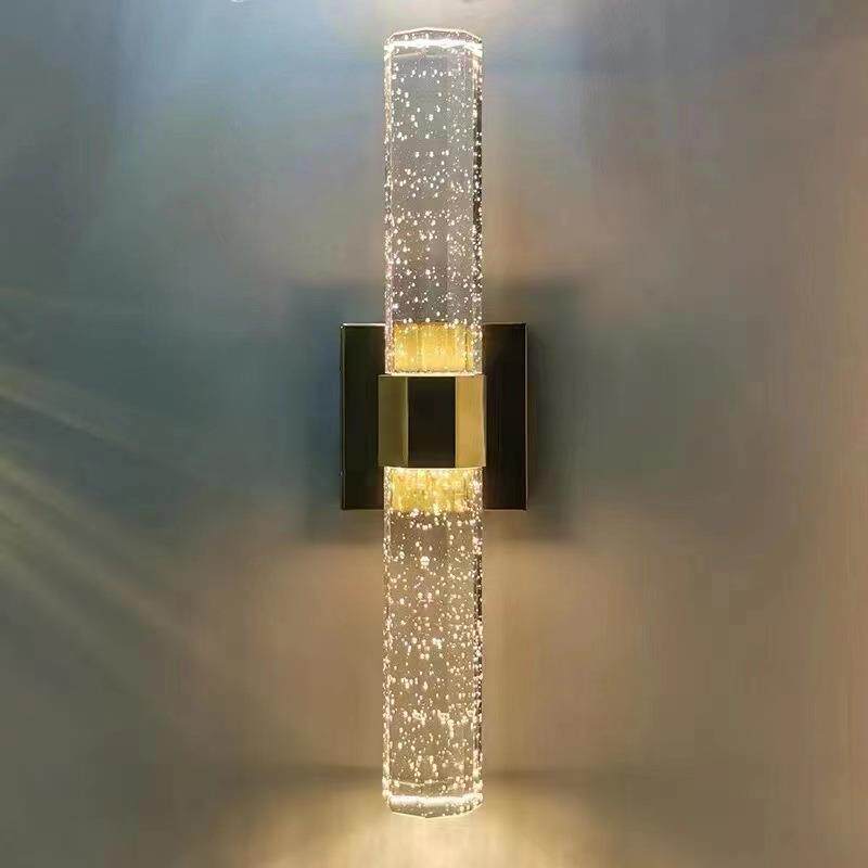 简约大气创意卧室客厅水晶壁灯个性镜前灯浴室镜柜灯化妆灯具