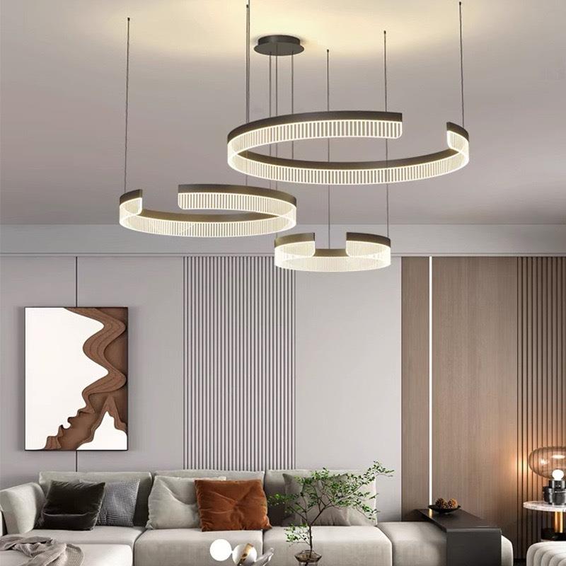 2024新款现代简约客厅吊灯餐厅书房创意个性艺术极简北欧卧室吊灯