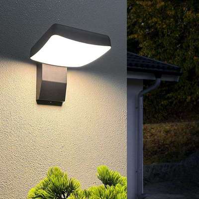 TRIAC可控硅人体感应壁灯户外防水花园别墅入户大门口壁灯走廊围