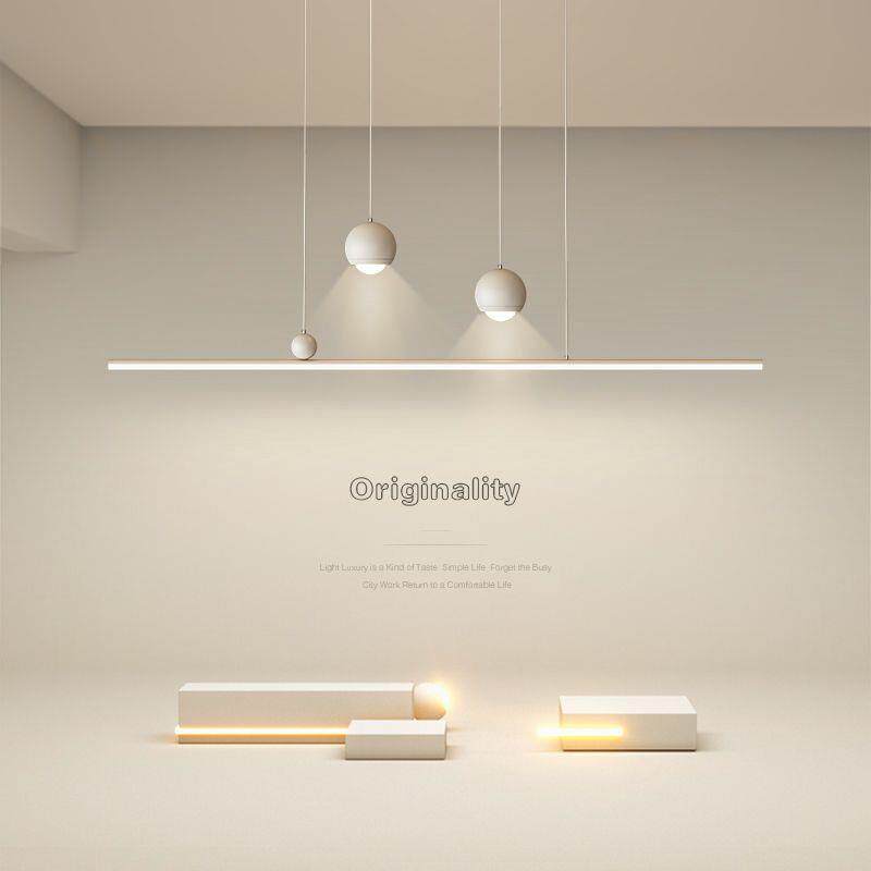 创意饭厅吊灯led简约现代客厅卧室灯新款北欧饭厅餐桌书房吧台灯