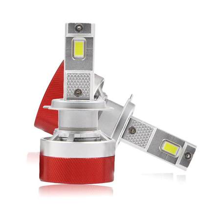 T9LED汽车大灯高功率130W h7超强亮9005聚光h4远近光一体改装h11