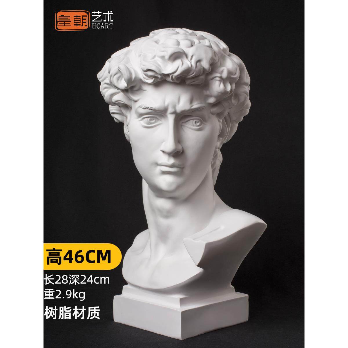 圣母石膏像维纳斯人物大卫琴女摆件学生希腊人大雕像树脂艺术雕塑,橡塑材料及制品,亚克力管/有机玻璃管,淘宝优惠券,粉丝福利购,淘宝优惠卷