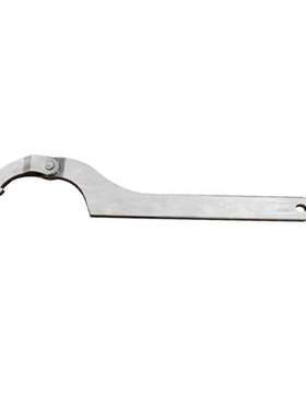 WEDO维度不锈钢勾扳手 防磁304白钢月牙可调勾头扳子ST8124B