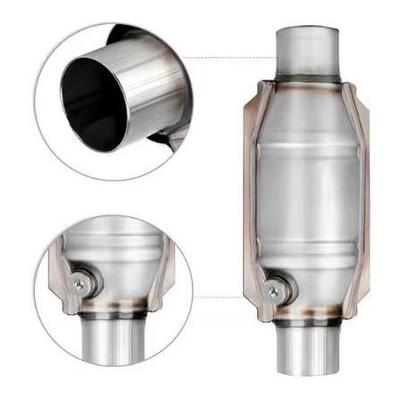 53004 2 进出口通用催化转换器带O2端口和隔热罩用于2英寸排气管