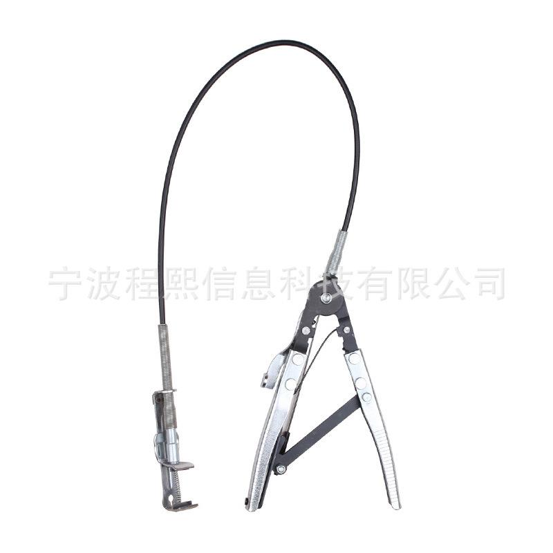 管束夹钳组套汽车水管钳卡箍钳卡钳卡扣钳直型喉式管束钳软卡箍钳