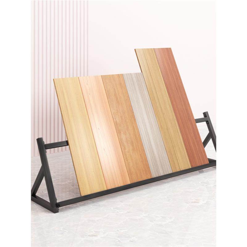 木地板展示架800600瓷砖展架陶瓷展示架腰线条架子墙砖样品地砖架